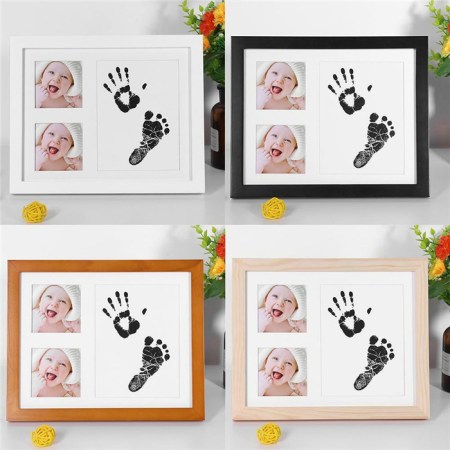 baby ink handprint frame